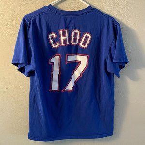 Vintage Texas Rangers - Shin-Soo Choo Baseball Jersey T-Shirt Number 17 - MLB